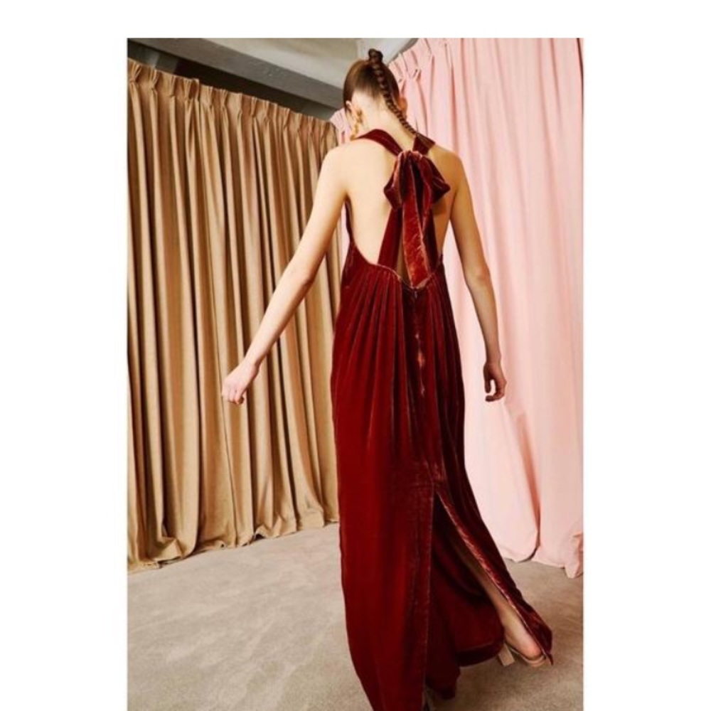 Ulla Johnson 2017 Fall Garnet Victoire Dress Sz 10